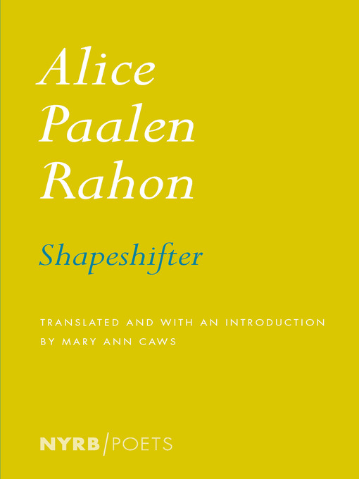 Title details for Shapeshifter by Alice Paalen Rahon - Available